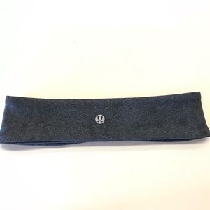 Lululemon Athletica heathered gray headband